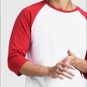 Raglan Tee 3/4 Sleeve